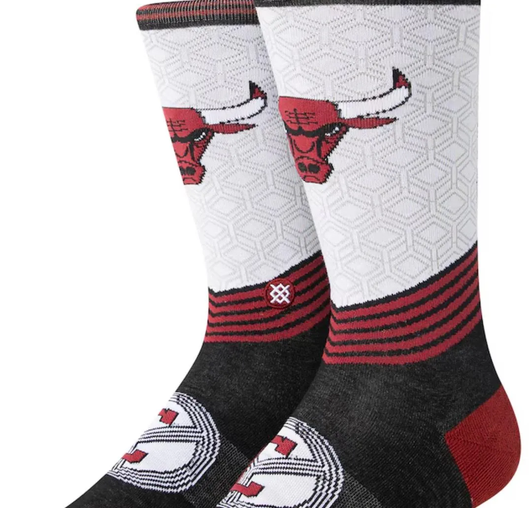 Stance NBA Chicago Bulls Basketball Socks Size Large / US 9 - 13 (New)