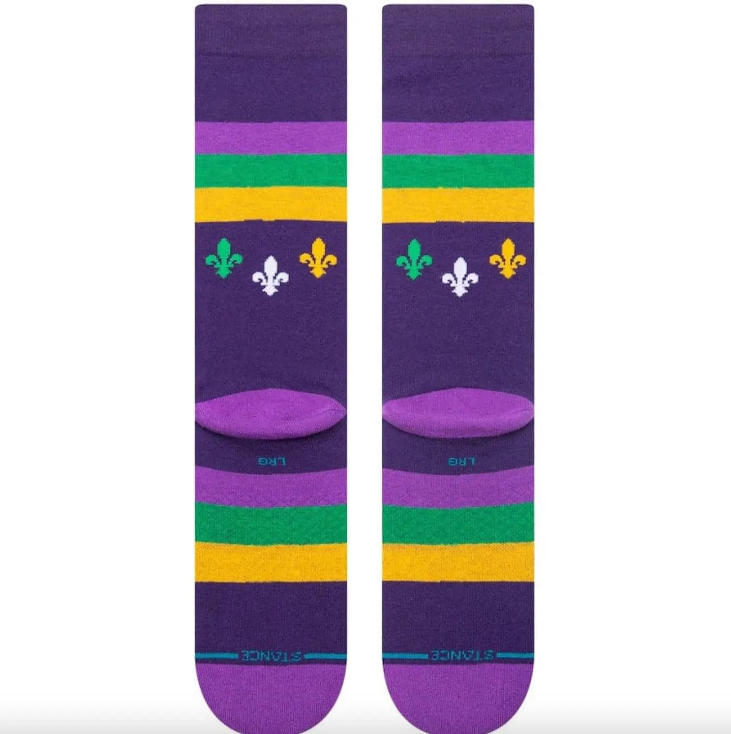 Stance NBA New Orleans Pelicans Basketball Socks Size Large / US 9 - 13 (New)
