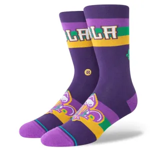 Stance NBA New Orleans Pelicans Basketball Socks Size Large / US 9 - 13 (New)