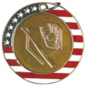 Stars & Stripes Style Medal