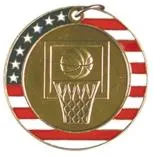 Stars & Stripes Style Medal