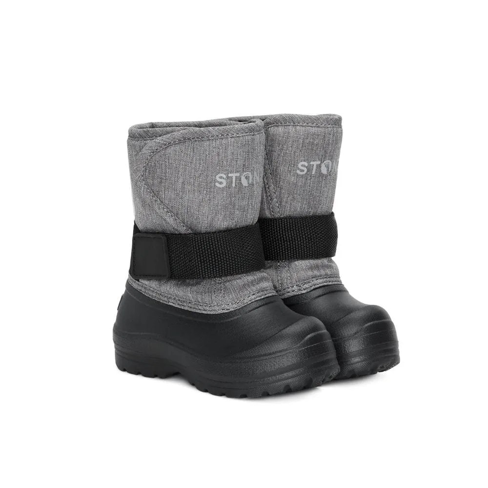 Stonz Trek Winter Boots - Toddler - Heather Grey