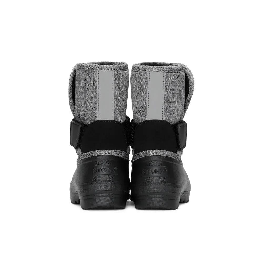 Stonz Trek Winter Boots - Toddler - Heather Grey