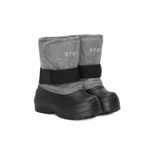 Stonz Trek Winter Boots - Toddler - Heather Grey