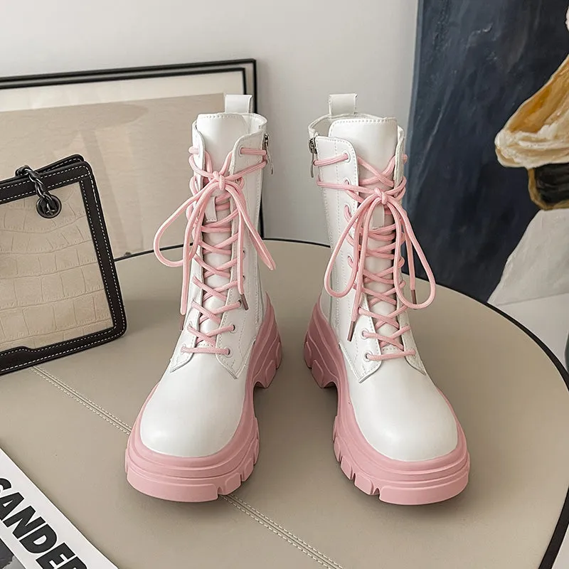 SWEET COOL PLATFORM BOOTS UB98056