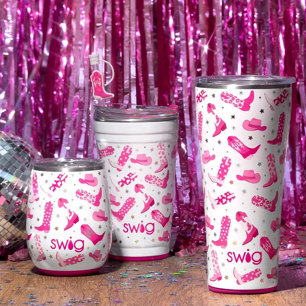 Swig Let's Go Girls Stemless Wine Cup 14oz