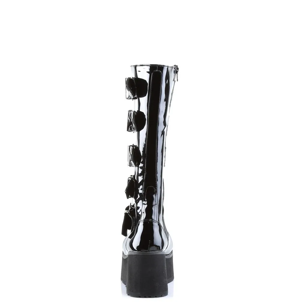 TRASHVILLE-518  Black Patent