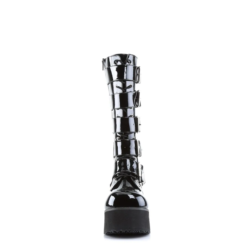 TRASHVILLE-518  Black Patent