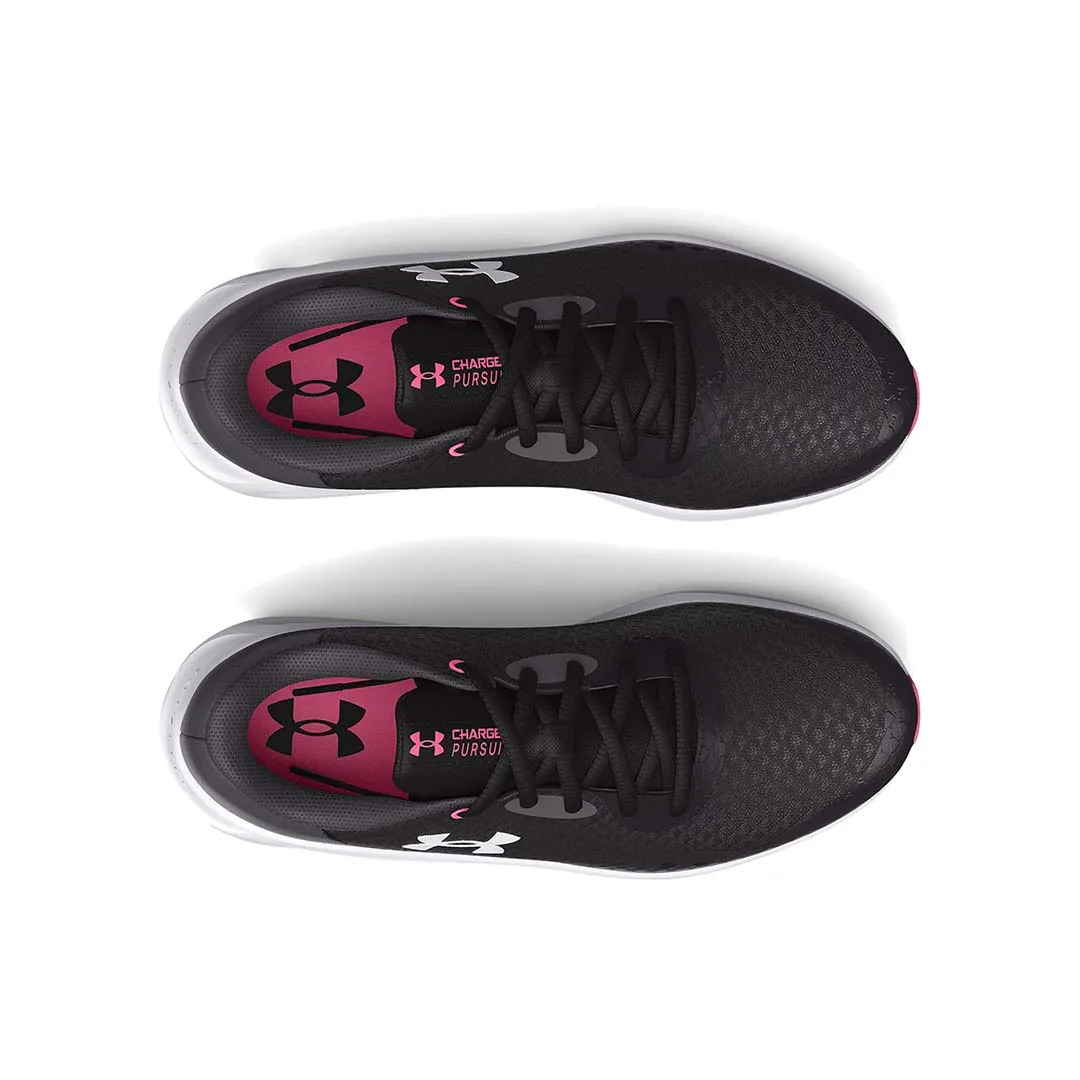 UA Girl Grade School Charged Pursuit 3 Running Shoes | 3025011