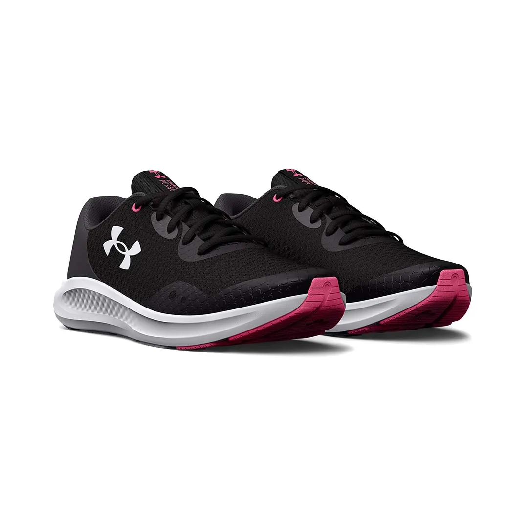 UA Girl Grade School Charged Pursuit 3 Running Shoes | 3025011