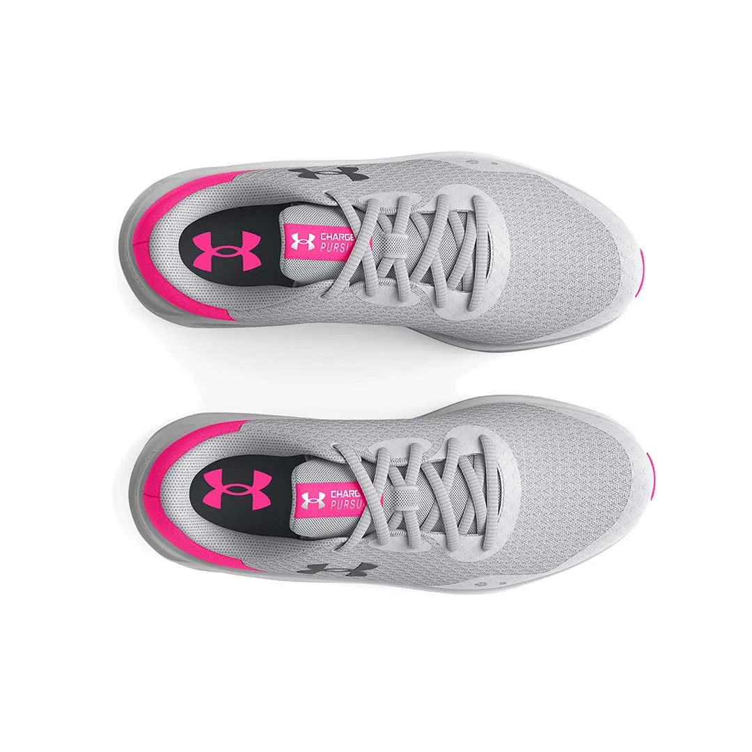 UA Girl Grade School Charged Pursuit 3 Running Shoes | 3025011