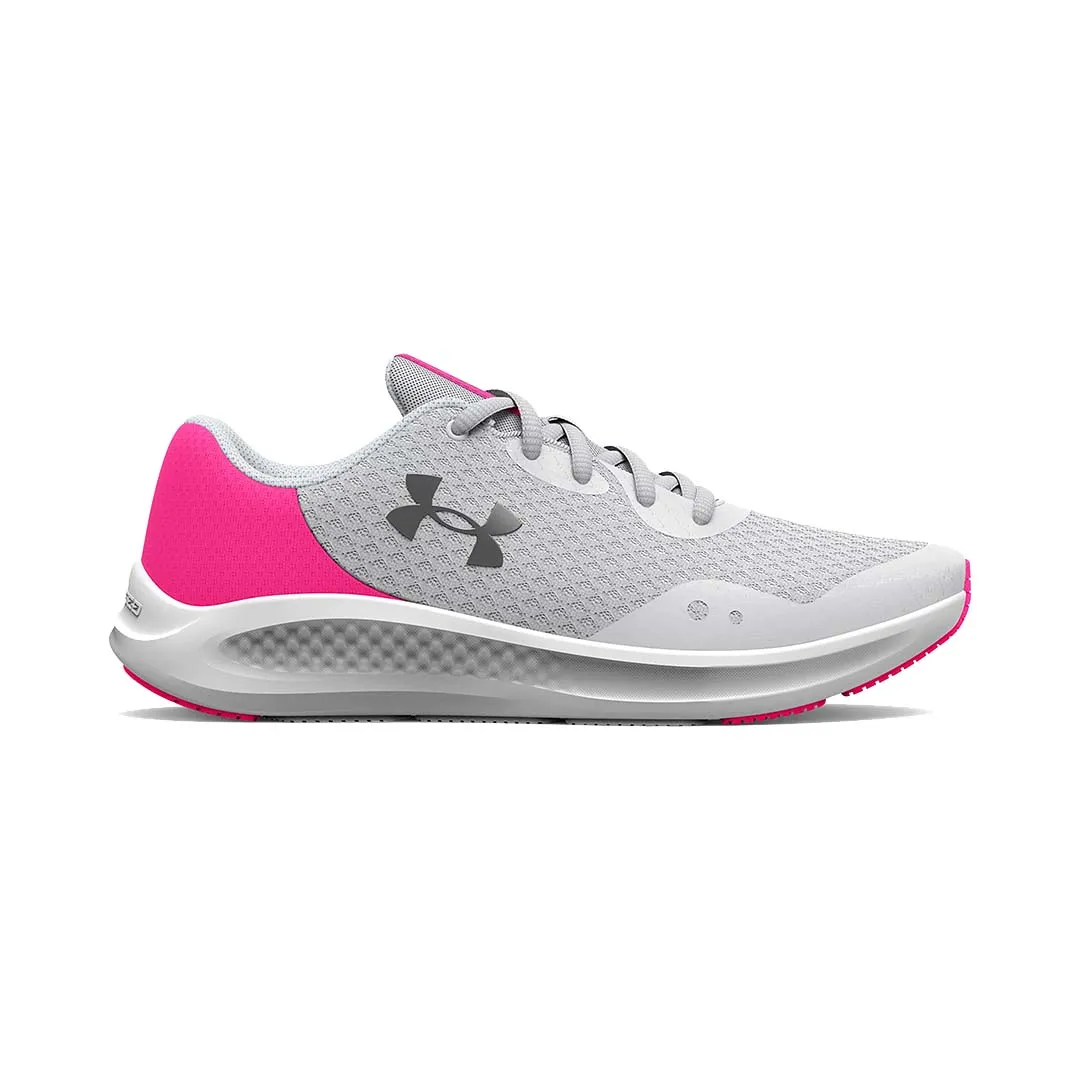 UA Girl Grade School Charged Pursuit 3 Running Shoes | 3025011