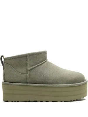 UGG Classic Ultra Mini Platform "Shaded Clover" boots