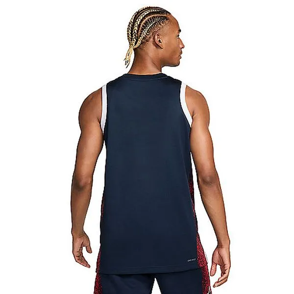 USA M NK LMTD JSY RD BLK OLY24 Maillot de basketball homme NIKE