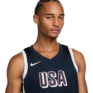 USA M NK LMTD JSY RD BLK OLY24 Maillot de basketball homme NIKE