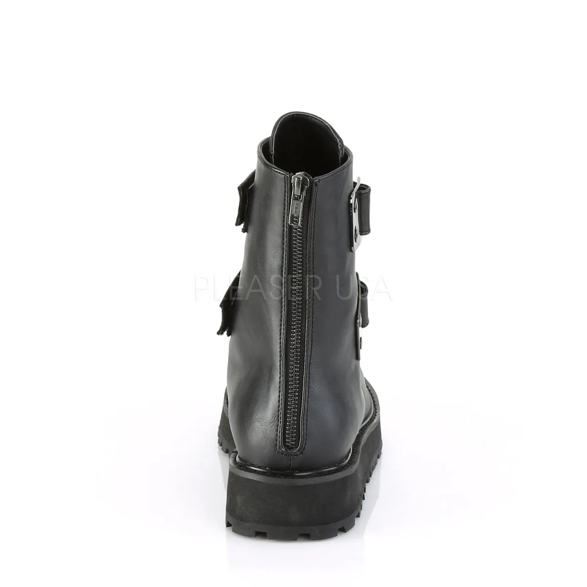 VALOR-250  Black Vegan Leather