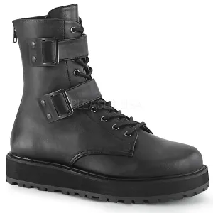 VALOR-250  Black Vegan Leather