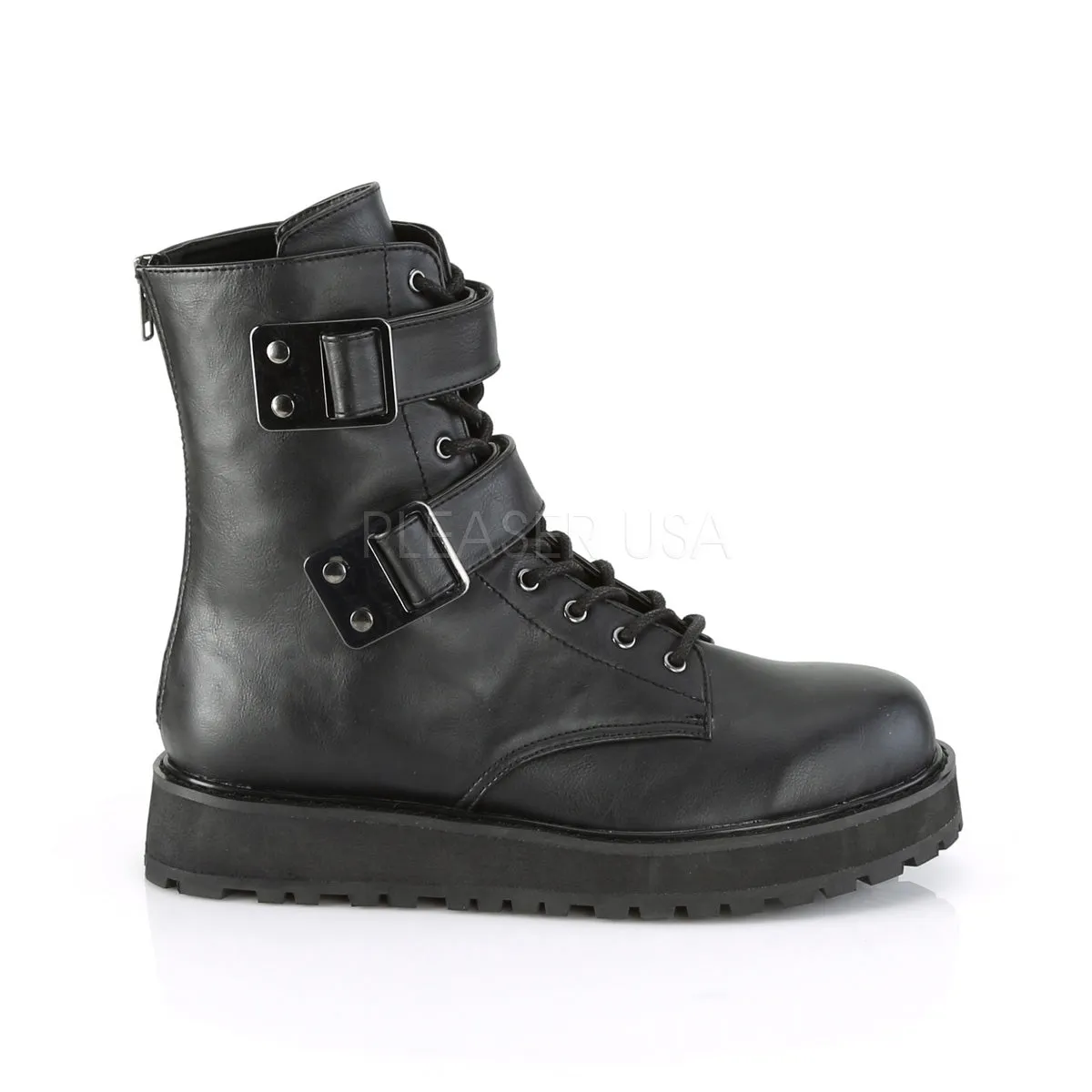 VALOR-250  Black Vegan Leather