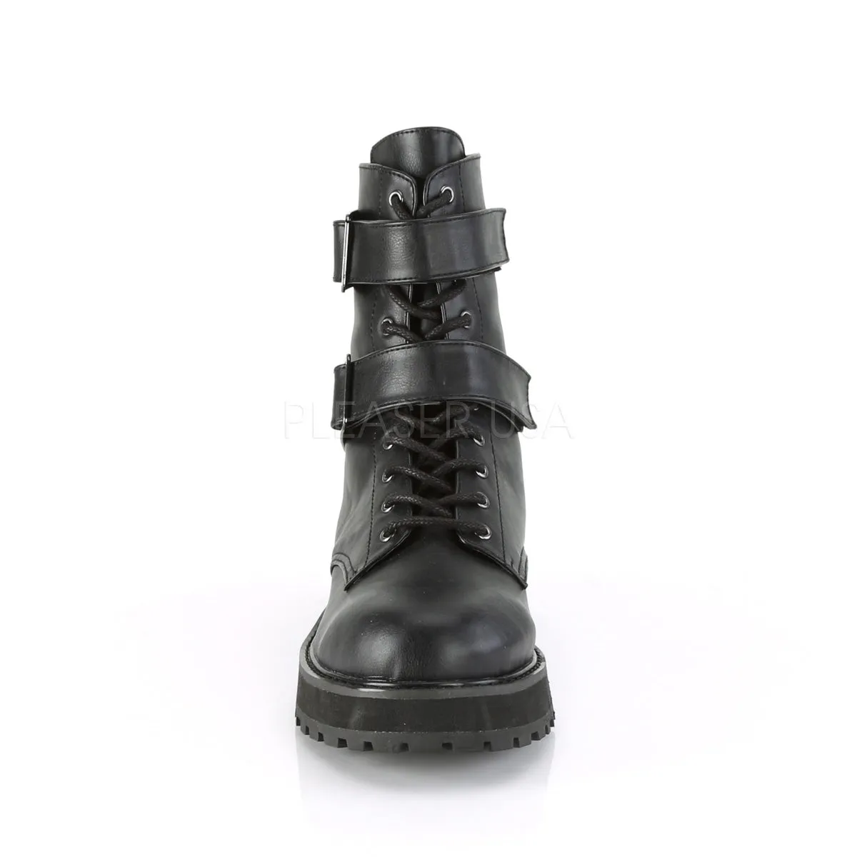 VALOR-250  Black Vegan Leather