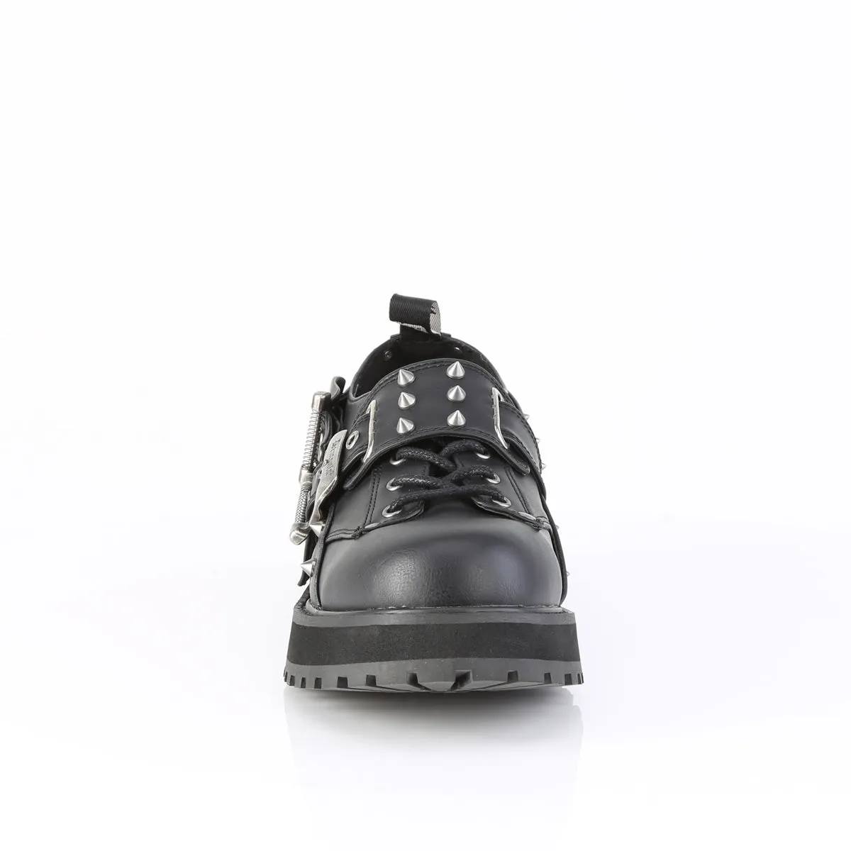 VALOR-38  Black Vegan Leather