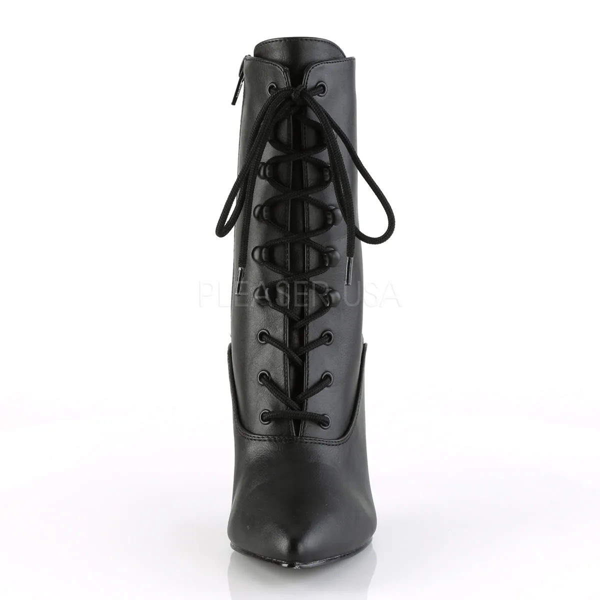 VANITY-1020  Black Faux Leather