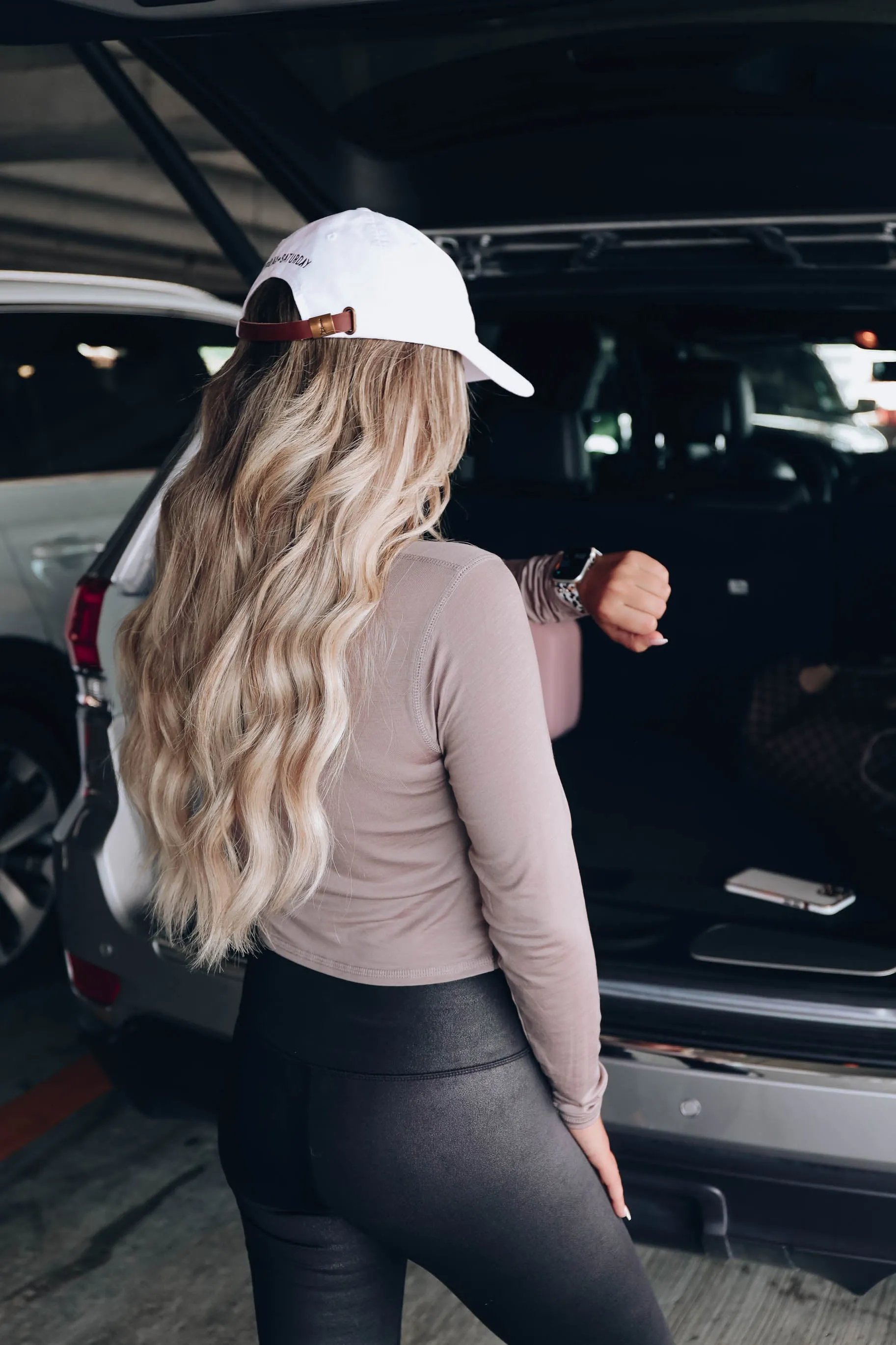 Vitality Long Sleeve Crop Top - Cinder