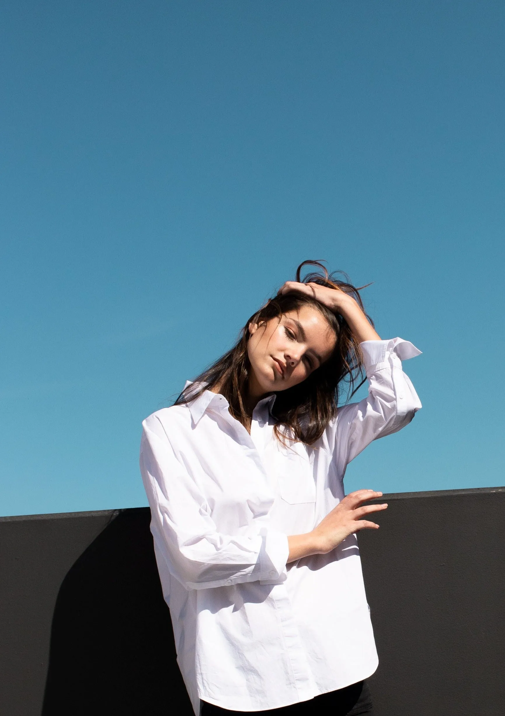 White Oversized Shirt