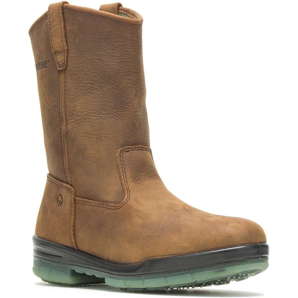 Wolverine Men's Durashocks Soft Toe WP Ins Work Boot- Stone- W03367