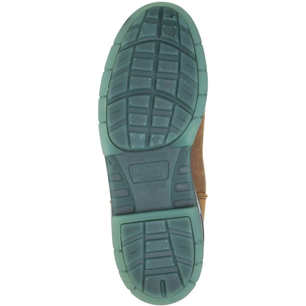 Wolverine Men's Durashocks Soft Toe WP Ins Work Boot- Stone- W03367