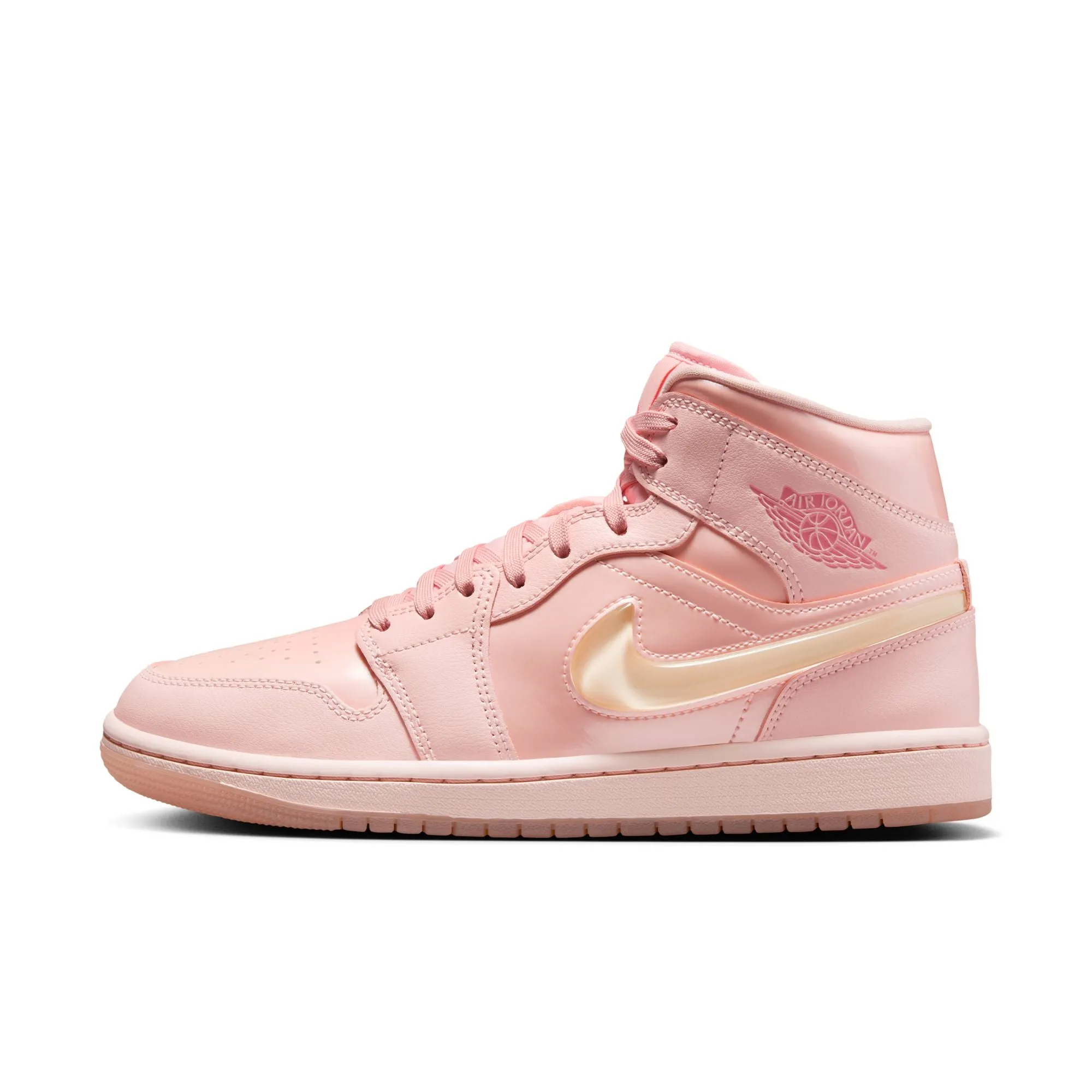Womens Air Jordan 1 Mid SE ‘Washed Coral/Pink Salt'