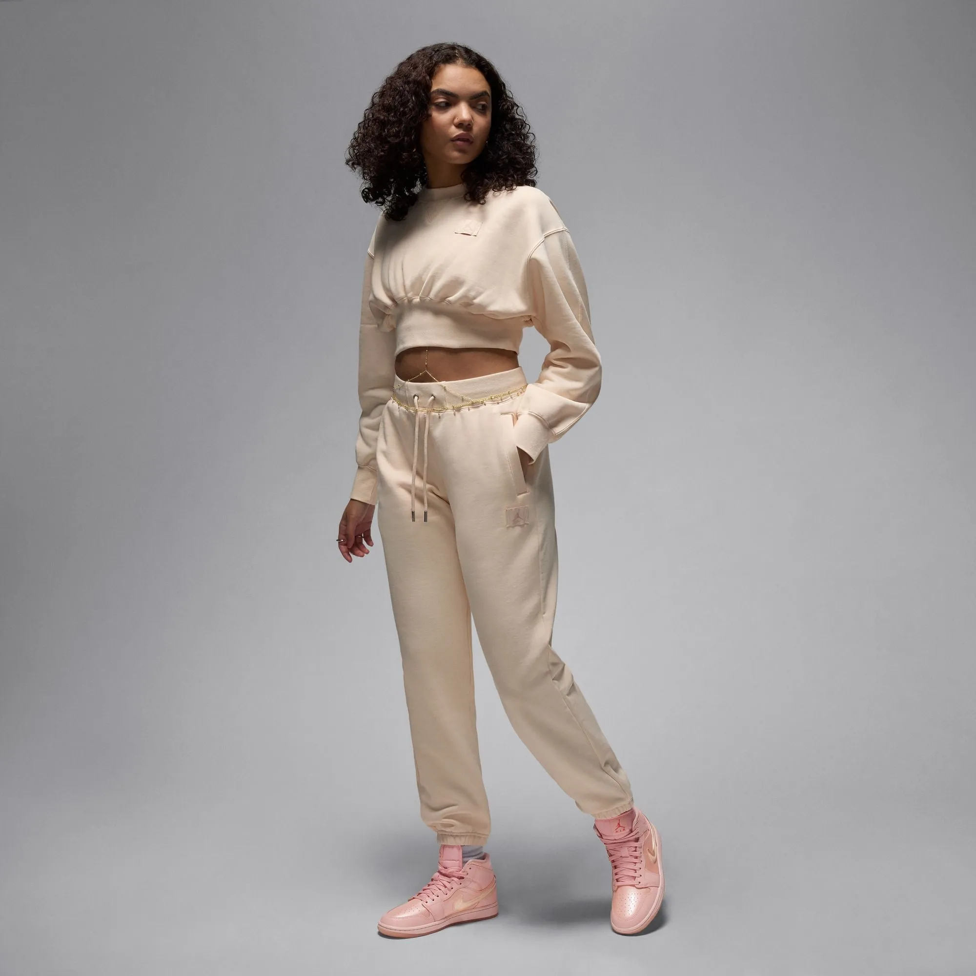 Womens Air Jordan 1 Mid SE ‘Washed Coral/Pink Salt'