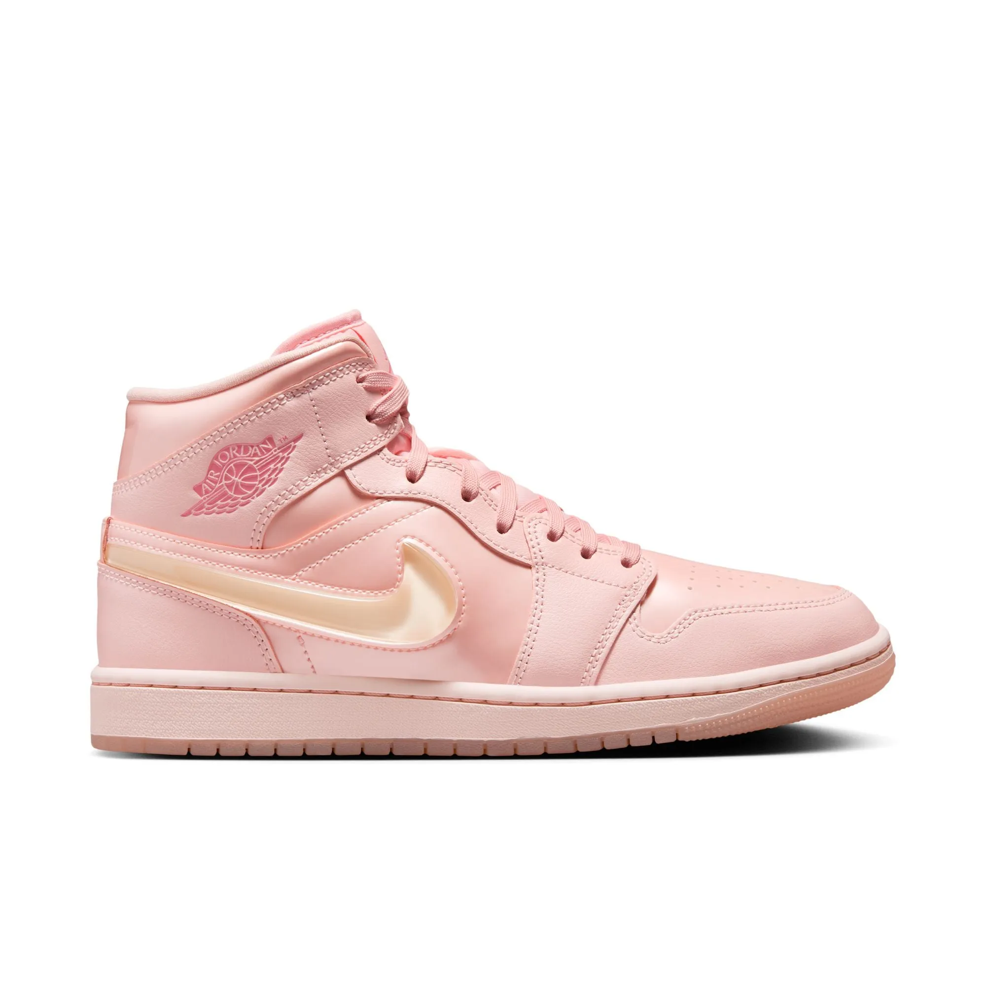 Womens Air Jordan 1 Mid SE ‘Washed Coral/Pink Salt'