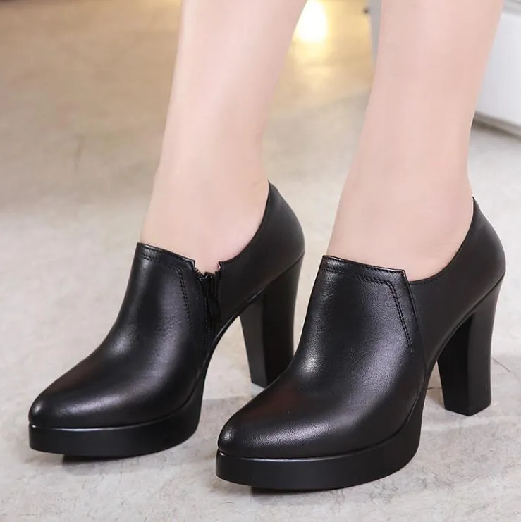 Women's Petite Chunky Booties DAISI
