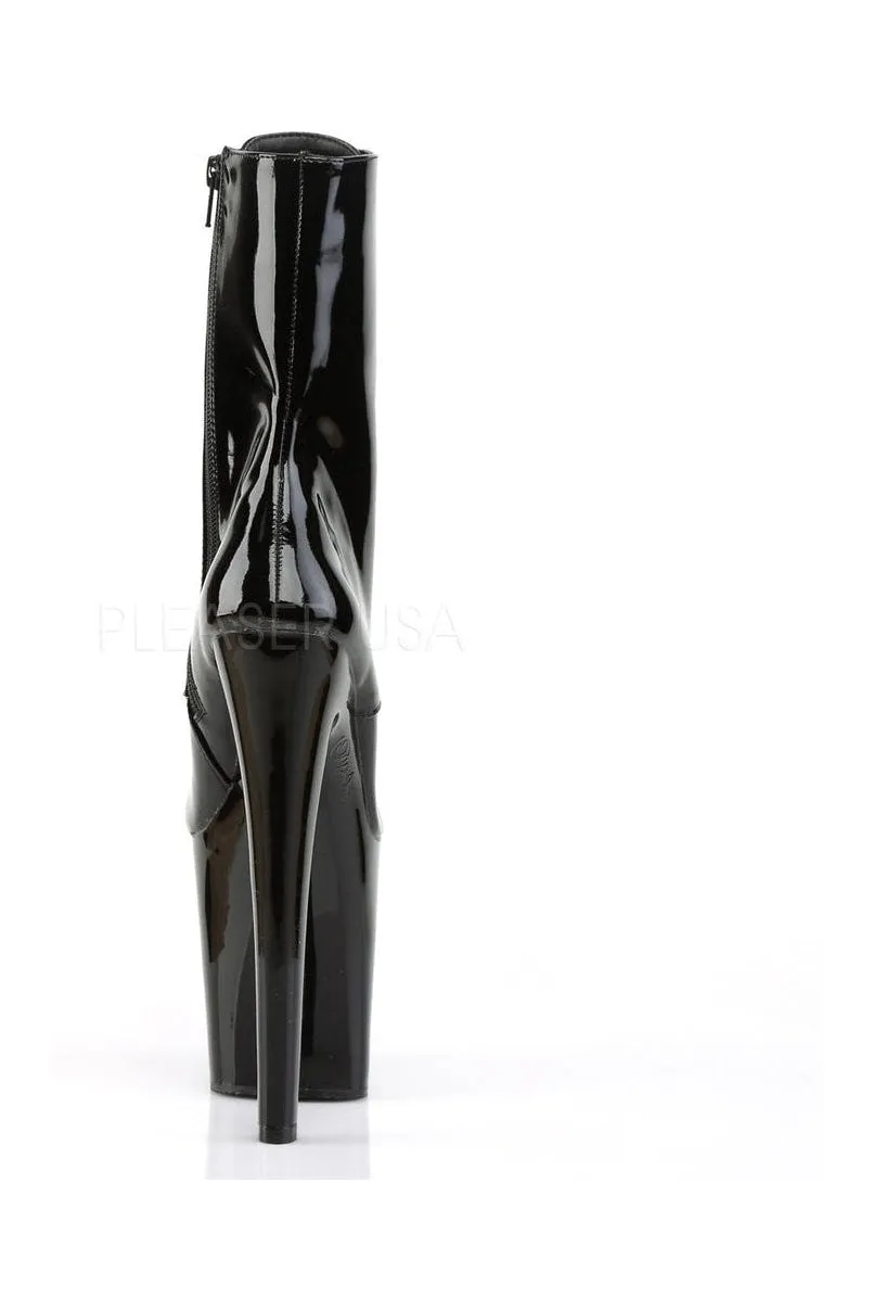 XTREME-1020 Platform Boot  | Black Patent