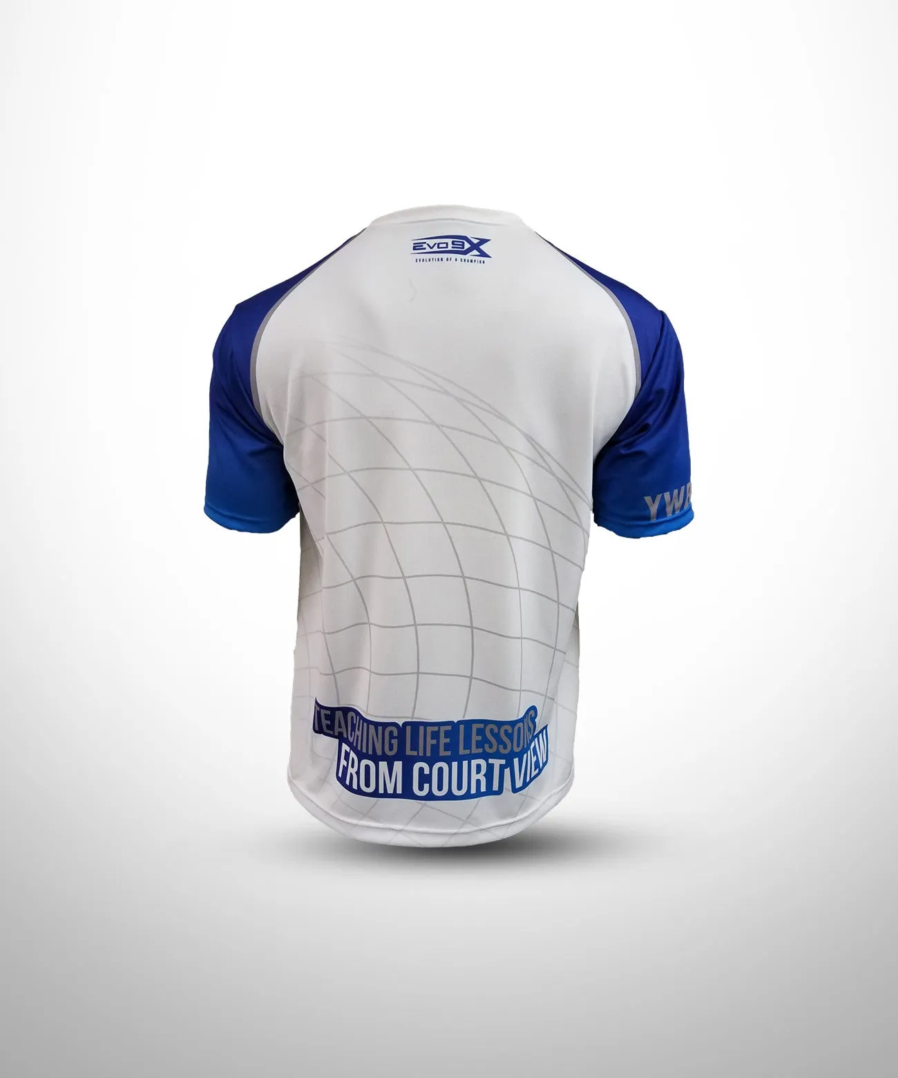 YOUNG WORLD BALLERS Full Dye Sublimated Short Sleeve Jersey - White